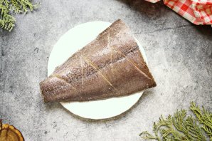 Палтус целиком в духовке